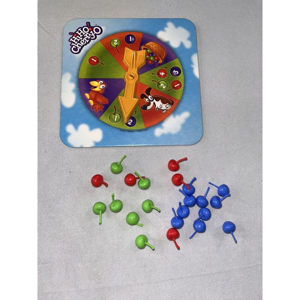 Hasbro -Hi‎ Ho Cherry-O - Ages 3+ Parts Not Full Game Board Game Pieces - Picture 6 of 8